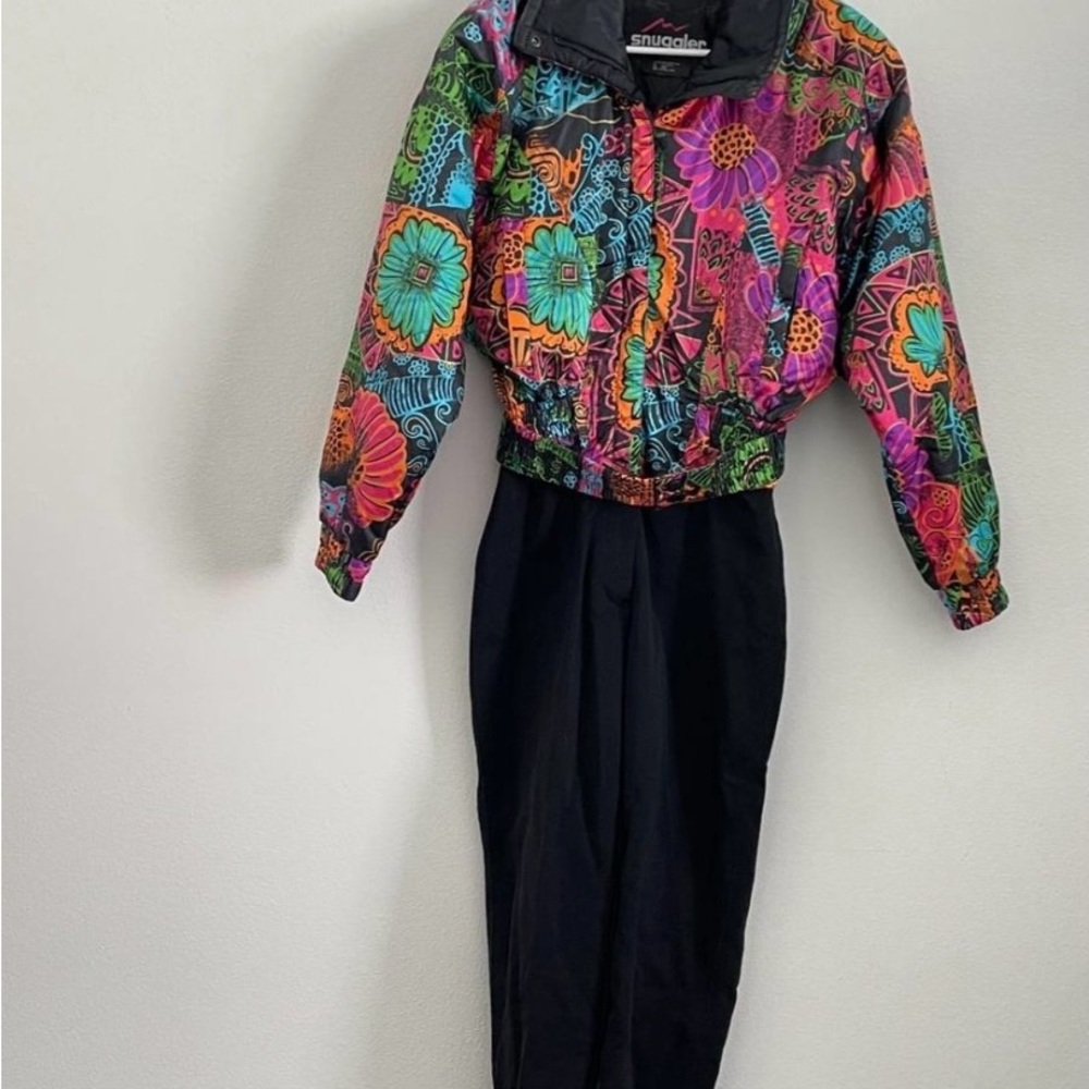 Colorful Floral Snowsuit